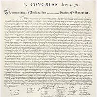 The Adoption of the Declaration of Independence