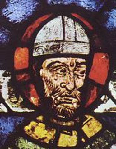 Thomas Becket invested as Archbishop of Canterbury