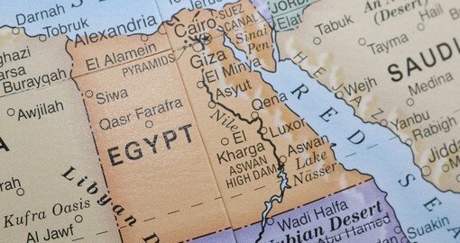 The geography of Egypt.
