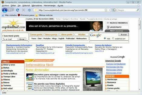 Navegar por internet(www)