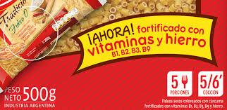 Enriquecimiento de harinas