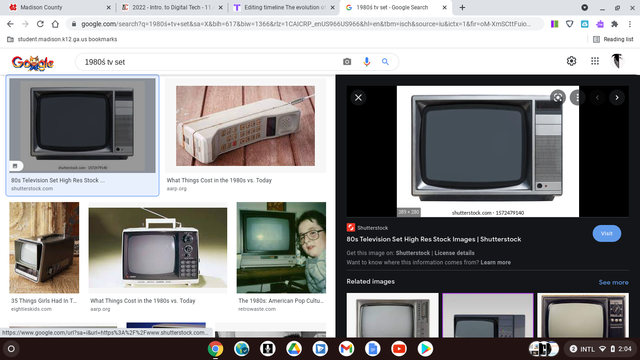 T.V set from the 80ś