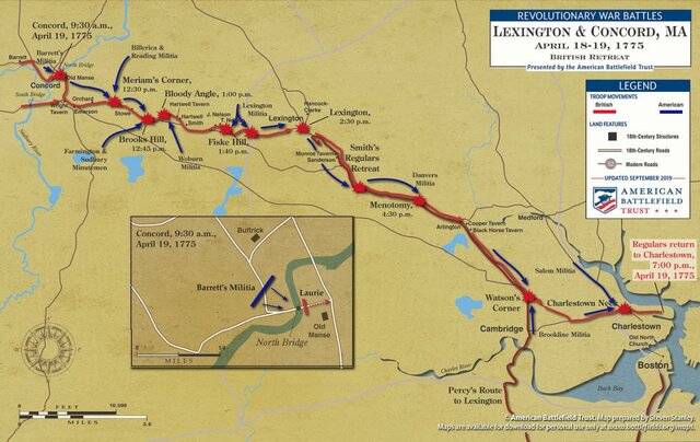 Battles of Lexington & Concord