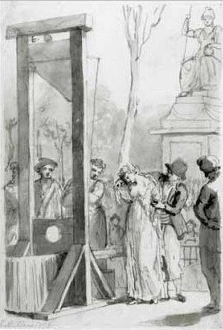 Muerte de Olympe de Gouges
