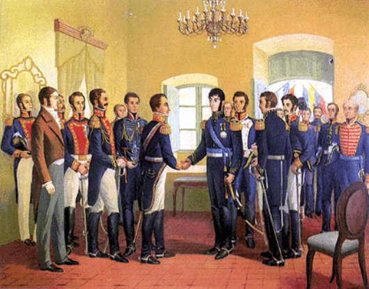 Creación de la Rep. de Bolivia