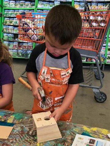 Home Depot kids workshops!