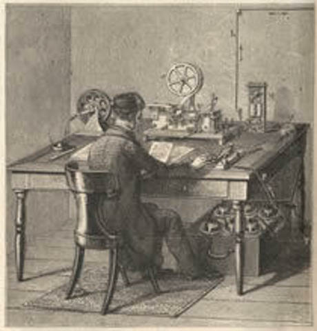 PRIMERA LÍNEA TELEGRÁFICA PRIVADA