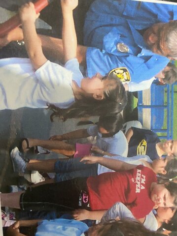 "Mi primera vez con los bomberos"