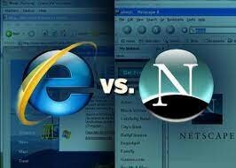 Microsoft y Netscape compitieron a un ritmo frenético para la época