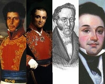 Presidencias de Guerrero, Bustamante y Gómez Pedraza