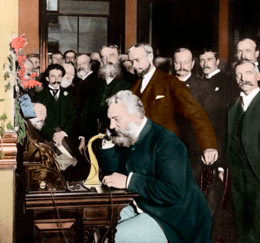 Alexander Graham Bell Patents the Telephone