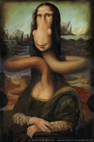 The Painting of the Mona Lisa