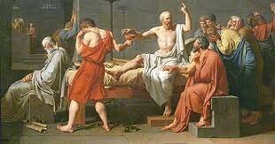 SÓCRATES Y PLATÓN - GRECIA