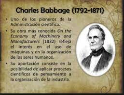 CHARLES BABBAGE