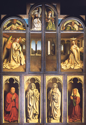 Ghent Altarpiece closed