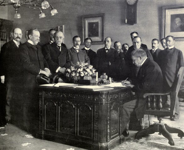 Treaty of Paris Signed