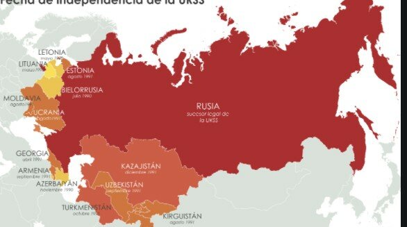 LA URSS SE DESINTREGA