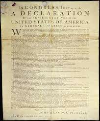 declaration of independence