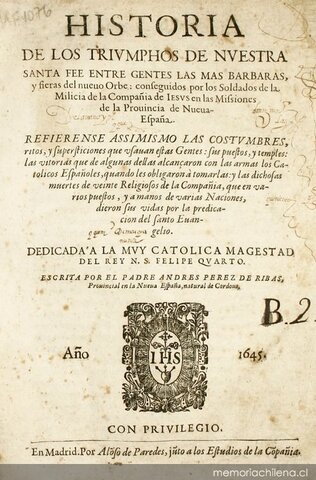 Obra histórica religiosa de la Compañía de Jesús