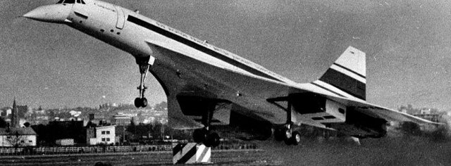 Concorde, primer avión supersónico comercial