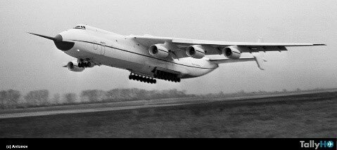 Primer vuelo del Antonov An-225 el avión más grande del mundo