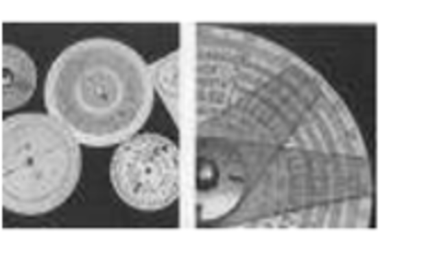 William Oughtred regla circular de cálculo