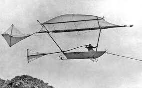 George Cayley hizo volar pequeños voladores de ala fija.