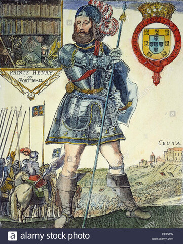 Enrique el navegante impulsa la exploración de África.