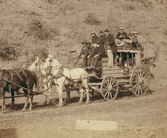 Servicio de diligencias en carruaje