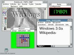 En 1990 Windows 3.0 triunfa.