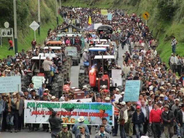 Paro sector agrario ( Colombia)