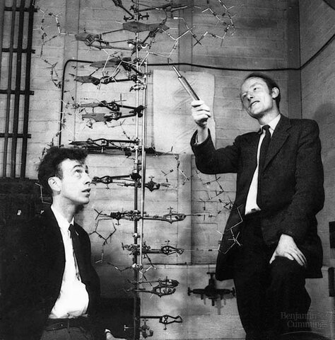 Francis Crick y James Watson