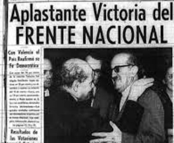 Creación del frente nacional