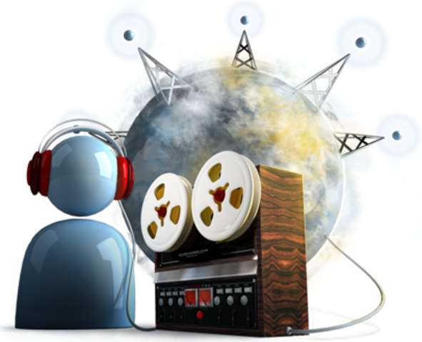 Se crea el radio por internet