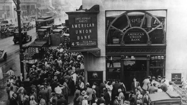 Crisis económica y Gran Depresión en Estados Unidos