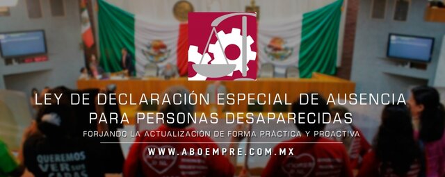 LEY FEDERAL DE DECLARACIÓN ESPECIAL DE AUSENCIA PARA PERSONAS DESAPARECIDAS