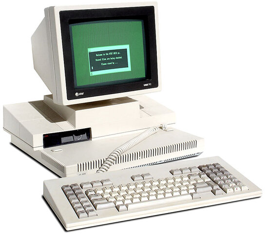 la desafortunada Unix PC