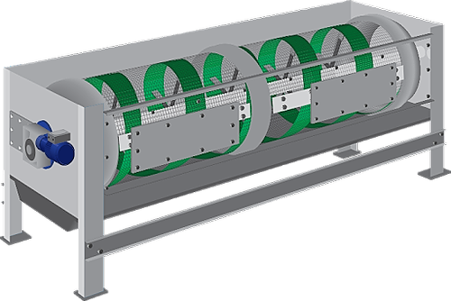 Biorreactor de batería rotativa