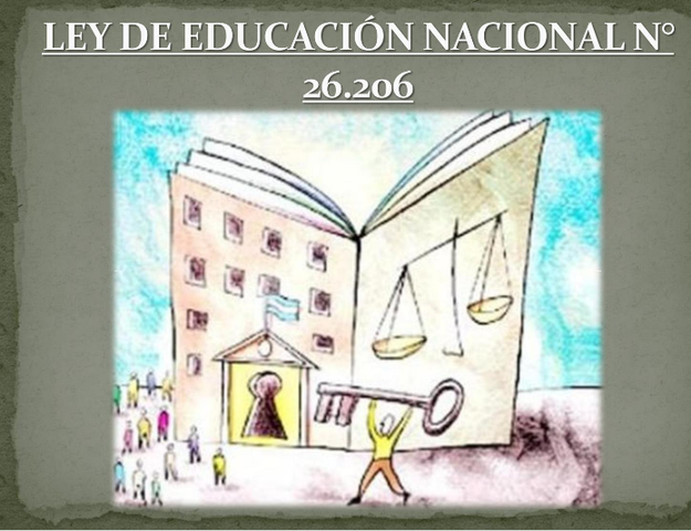 2006 Sanción de la ley 26.206