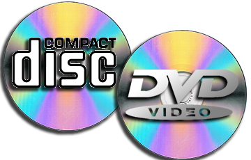 CDs y DVDs