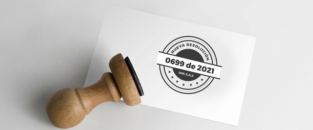 Resolución 0699 del 2021