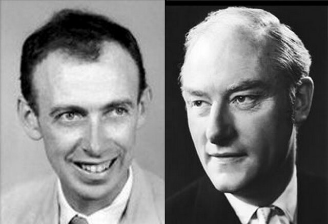 James Watson y Francis Crick