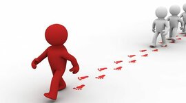 Timeline: Línea de tiempo en estilos de liderazgo, motivación y comunicación.