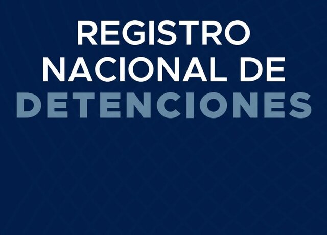 Ley Nacional del Registro de Detenciones