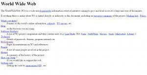 Primer sitio web