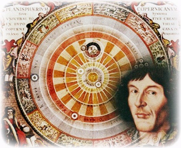 Nicolás Copérnico revolucionó la ciencia al postular que la Tierra y los demás planetas giran en torno a un Sol estacionario.