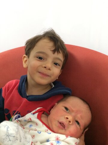 Meu irmão Jean nasceu