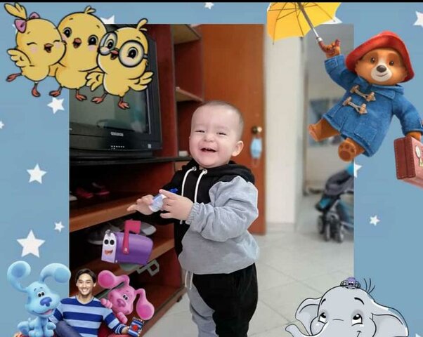 Cumpleaños numero uno de mi primito Samuel