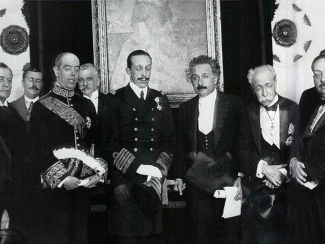 Einstein realizó una visita a España por el impulsor Rey Pastor