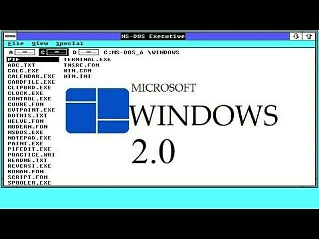 Microsoft Windows 2.0